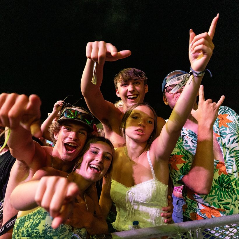 Rock the South festival crowd