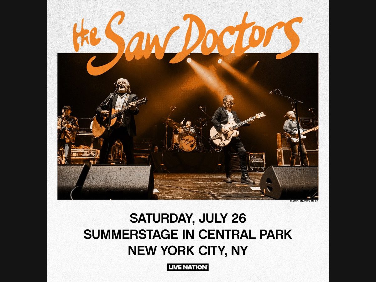 The Saw Doctors at SummerStage, Central Park